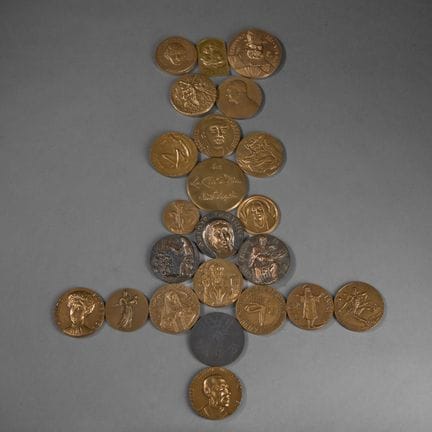 PARIS MINT, Religion.
A set of twenty-three bronze
