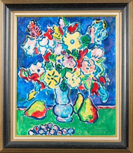 Armand BOUVIER (1913–1997).
“Flowers and Fruit.”
O