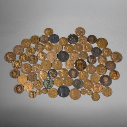 PARIS MINT, Arts.
A set of seventy-two medals in b