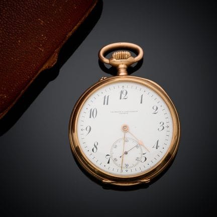 VACHERON CONSTANTIN. 
Montre de poche en or rose 5