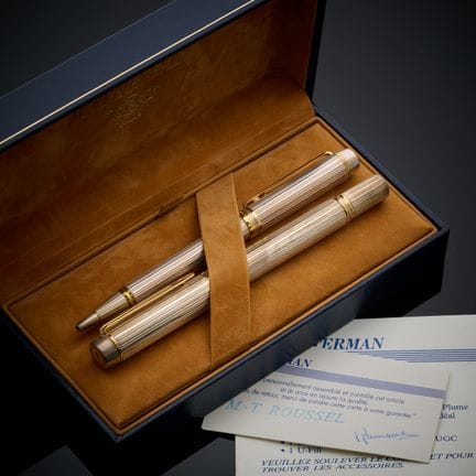WATERMAN „Ideal Man 100“.
Set bestehend aus einem 
