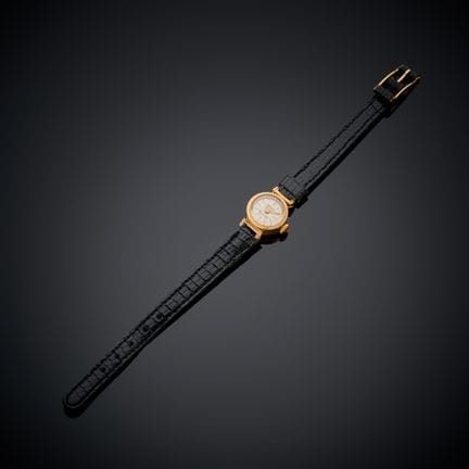 GERKA.
Montre de dame en or jaune 750 millièmes, b