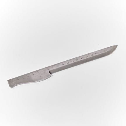 HERMÈS.
800-thousandths silver letter opener (mino