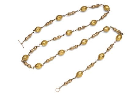 Cadena de bolas histórica
probablemente del siglo 