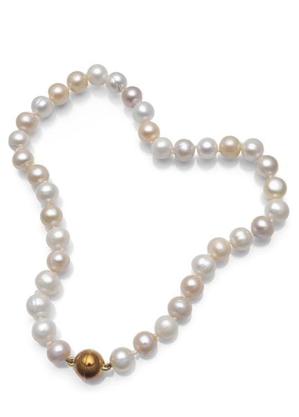 Collar de perlas cultivadas de agua dulce
Longitud