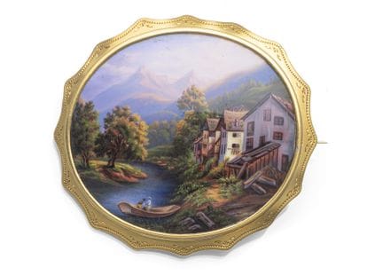 Schweizer Emaillebrosche
Jacques Aimé Glardon (181