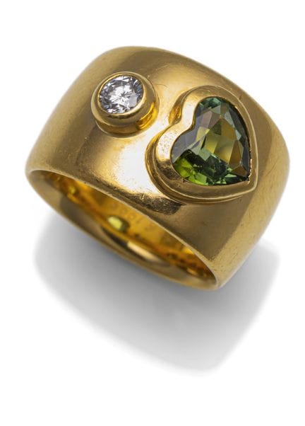 Bague avec tourmaline taille brillant
Fochtmann, M