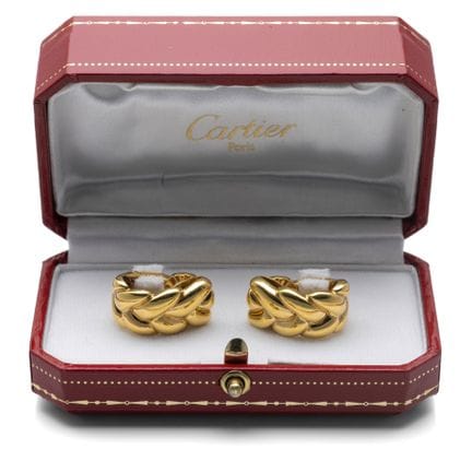 Clips d'oreilles CARTIER Elise
France, vers 1990

