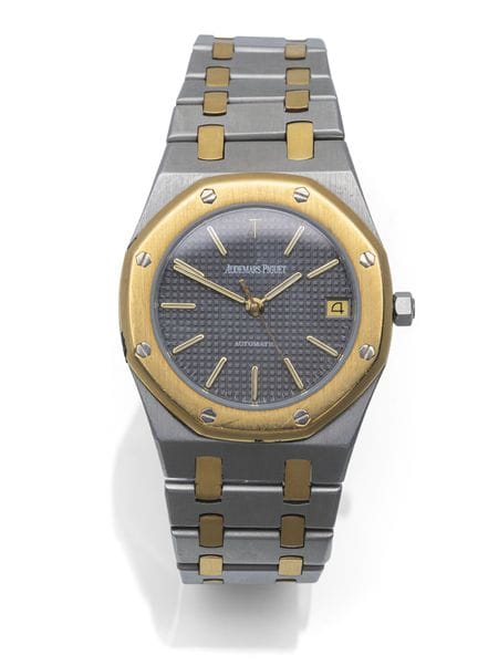 爱彼（AUDEMARS PIGUET）男士腕表“皇家橡树”
瑞士，约1990年

直径36毫米 / 