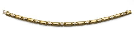 Bracelet en brillants
Allemagne, années 90

L. 19 