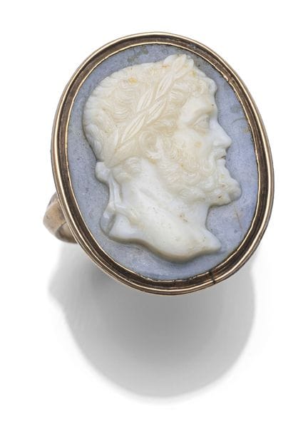 Bague avec camée
Angleterre (?), fin du XVIIIe / d