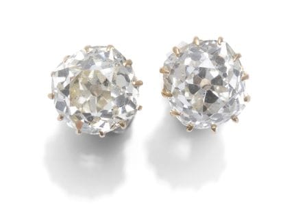 Boucles d'oreilles en diamant
Or rose 585/000 avec