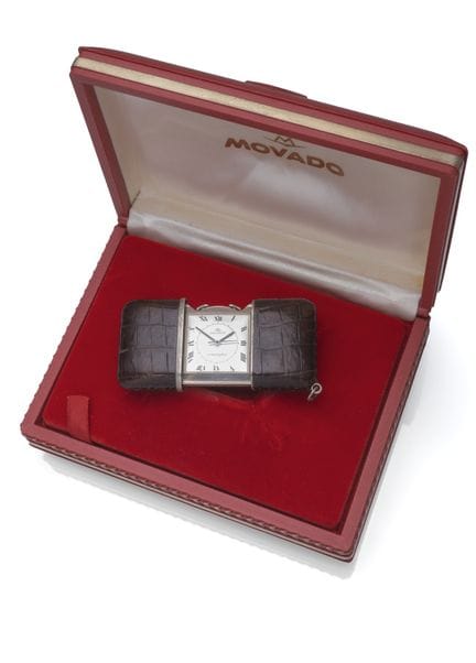 MOVADO Ermetophon 复古闹钟
约1960年 瑞士

51 x 39 毫米

不锈钢表