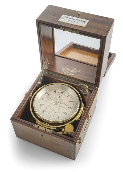 Marinechronometer
England, Anfang 20. Jhdt.

19,5 
