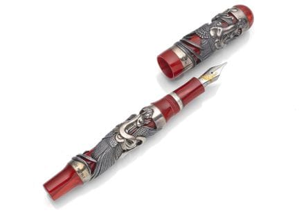 MONTEGRAPPA ETERNAL BIRD FOUNTAIN PEN, LIMITED EDI