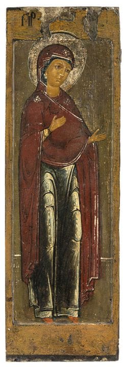La Mère de Dieu issue d'un ensemble de déesis
Russ