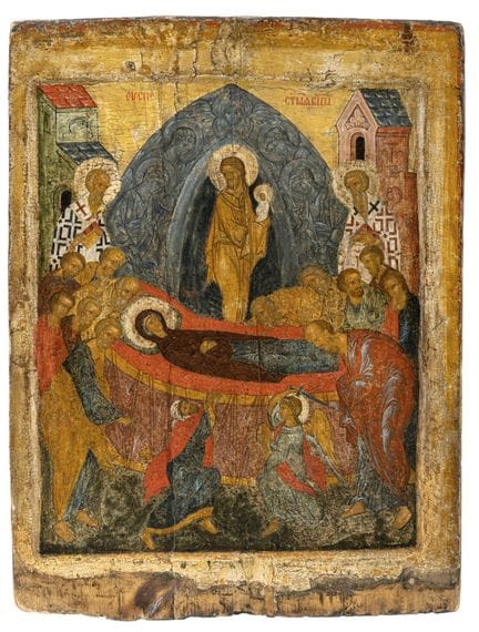 Le décès de la Sainte Vierge
Russie, Moscou, vers 