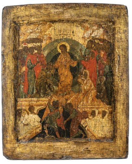 La Descente aux enfers du Christ
Russie, probablem