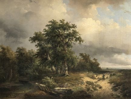 安东尼-雅各布斯-范-维恩加尔特
鹿特丹 1808 - 哈勒姆 1887

50 x 66 厘米

