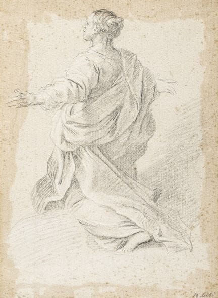 Italie
XVIIe/XVIIIe siècles

26,3 x 19 cm

Étude d