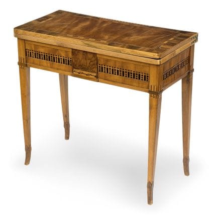 Table de jeu Louis XVI
Allemagne du Sud, vers 1800