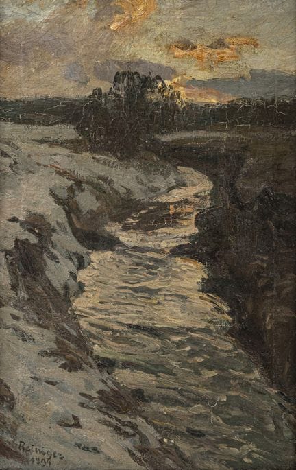雷纳尔·奥托
斯图加特 1863年 — 塔亨湖/科恩塔尔 1909年

60 × 38 厘米

《费