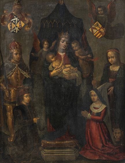 Retrato de los donantes
Fechado en 1483

68 x 53 c