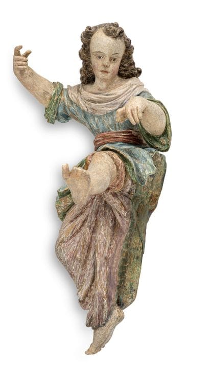 Statue d'ange
Entourage de la famille Zürn, Haute-