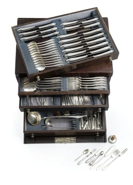 Coffret de couverts en argent
Frères Reiner, Krumb