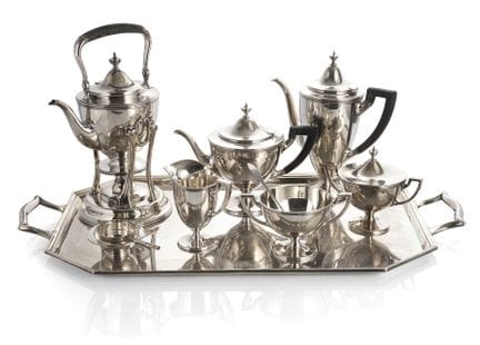 Service en argent Tiffany
New York, milieu du XXe 