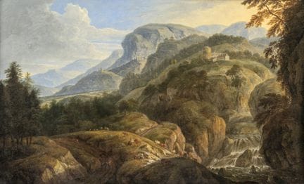 Germania
XVIII secolo

63 x 101 cm

Ampio paesaggi