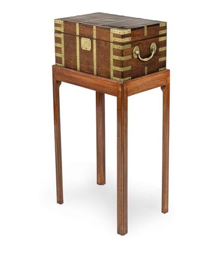 Caja de viaje
Inglaterra, principios del siglo XIX