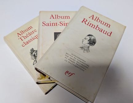 Set aus drei Bänden. 
„Théâtre classique“, „Saint-