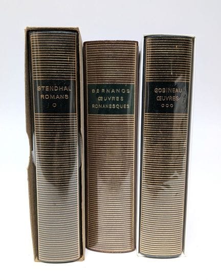 Lote de tres libros. 
STENDHAL, «Novelas y relatos