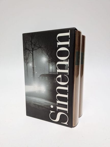 SIMENON.
«Novelas», volúmenes I y II.
En su estuch