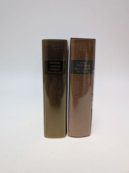 Lote de dos libros. 
Pierre DRIEU, «La Rochelle».
