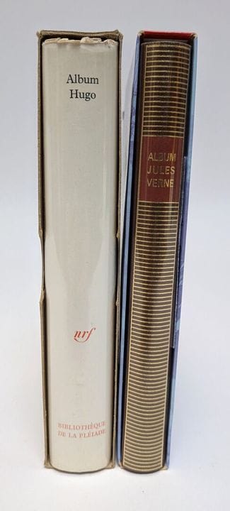 Zweier-Set. 
Jules Verne und Victor HUGO. 
In ihre