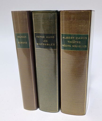 Lote de tres libros.
Albert CAMUS «Teatro, relatos