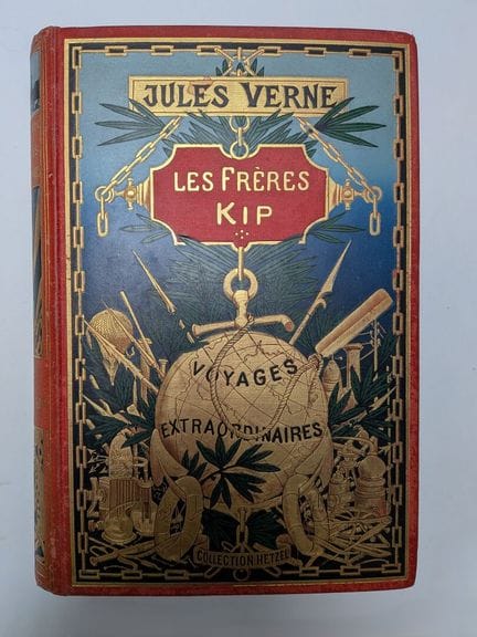 VERNE, Jules. Die Brüder KIP. Paris: Hetzel. Verzi