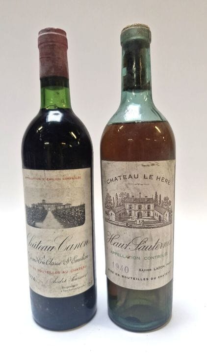 Lote de vinos de Burdeos compuesto por: 
- 1 botel