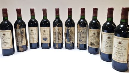 Diez botellas de Château LA TOUR DU PIN FIGEAC de 
