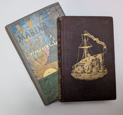2 Bände. G. de RAIMES. Marins de France – Heldenta