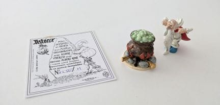 PIXI. 
"Panorámix amnésico y su poción de fantasía