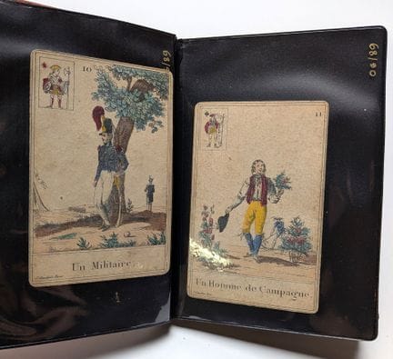 „Buch des Schicksals“, Wahrsagekarten von Grimaud,