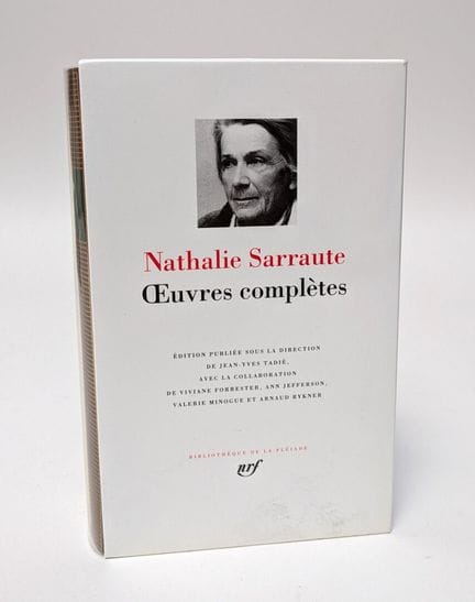 Nathalie SARRAUTE.
«Obras completas». 
En su estuc