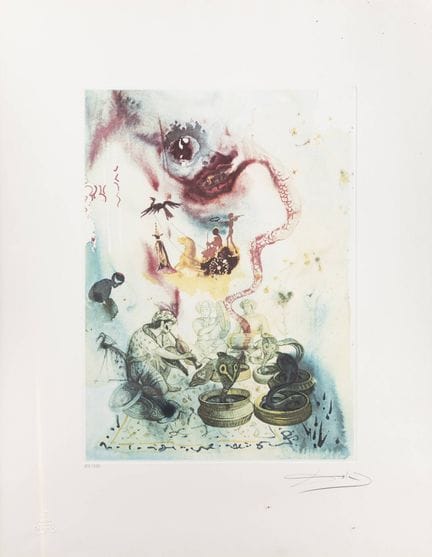 SALVADOR DALI
Figueres (Spanien) 1904 – 1989
„Les 