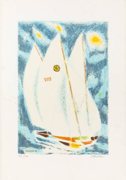 PAULUCCI ENRICO
Genua 1901 – 1999 Turin
„Boote“
50