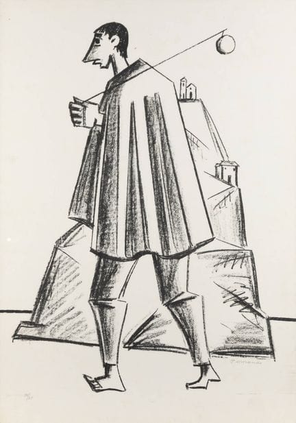 MORANDO PIETRO
Alessandria 1892 – 1980
„Figura“
Bl