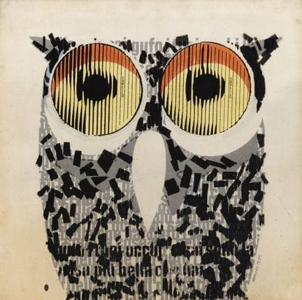 TESTA ARMANDO
Turin 1917 – 1992
„Eule, deine Augen