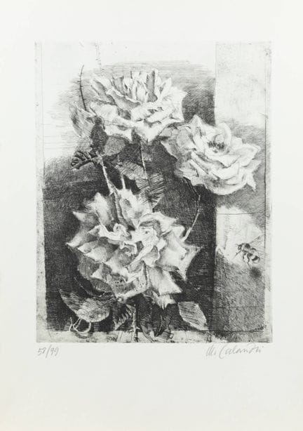 CALANDRI MARIO
Turin 1914 – 1993
„Rose“ 1980
49,7 